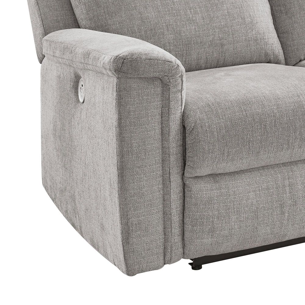 Ashley Barnsana Power Reclining Sofa in Ash, , large
