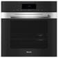Miele PureLine 24" Combi-Steam Smart Single Electric Wall Oven XXL with Convection in Stainless Steel, , large