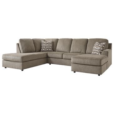 Ashley O"Phannon 2-Piece U-Shaped Sectional with Right Facing Chaise and Left Facing Corner Chaise in Briar, , large