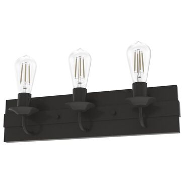 Hunter Perch Point 3-Light Vanity in Noble Bronze, , large