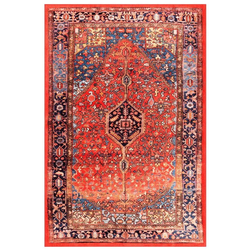 nuLOOM Giza MCGZ45A 5' x 8' Orange Area Rug, , large