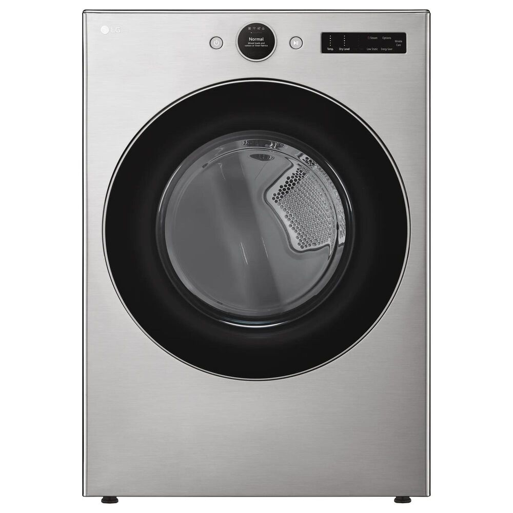 LG 5 Cu. Ft. Front Load Washer and 7.4 Cu. Ft. Smart Front Load Electric Dryer Laundry Pair in Graphite Steel, , large
