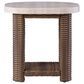 Ashley Dolan Creek Square End Table in Beige and Brown, , large