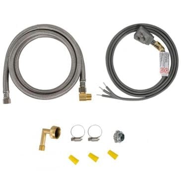 Dishwasher Installation Kit with Right-Angle Plug Head, , large