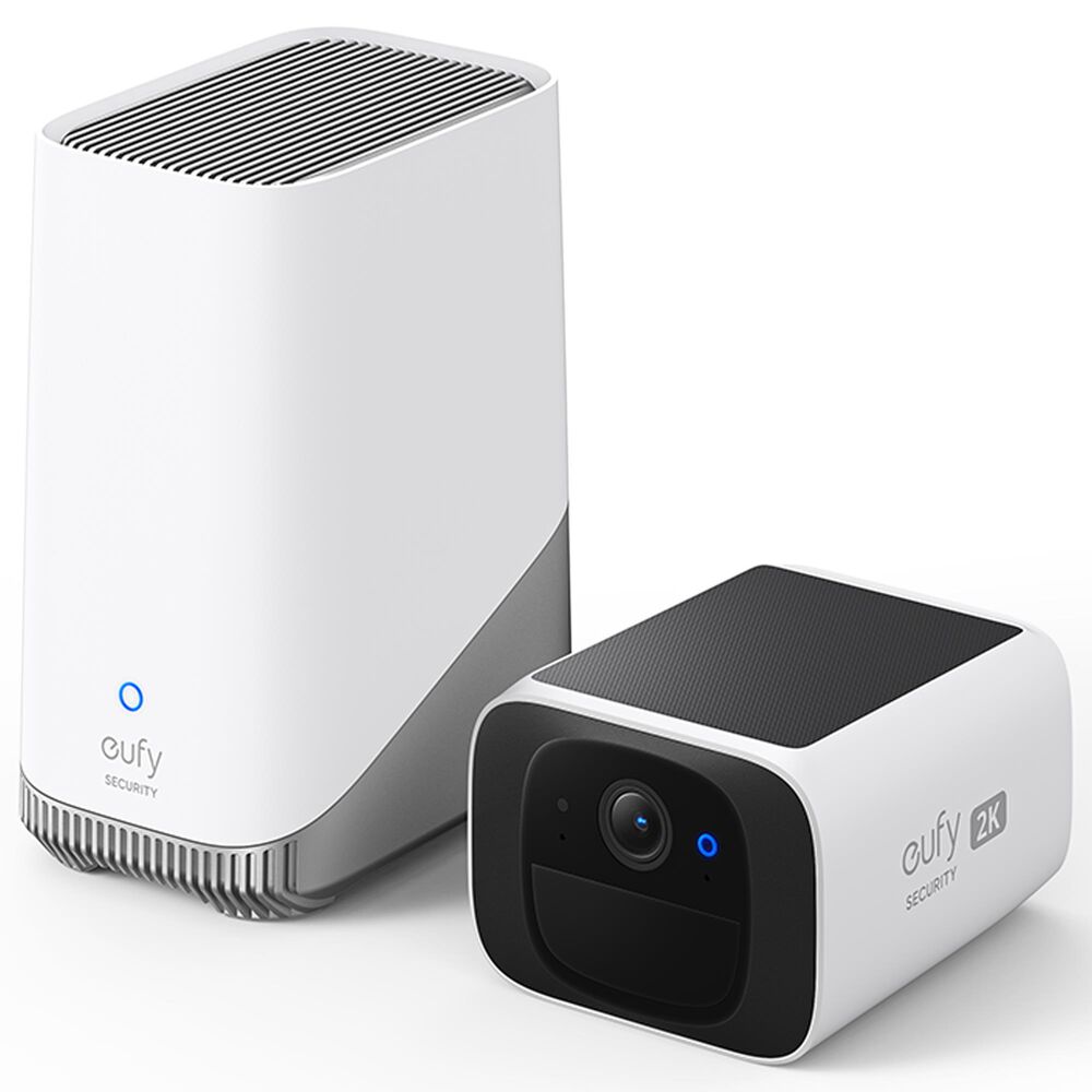 eufy S220 Security Camera Kit with HomeBase 3 in White, , large