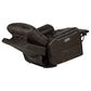 Steve Silver Lexington Triple Power Media Recliner in Saddle Brown, , large