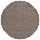 Dalyn Rug Company Laidley 6" Round Chocolate Indoor/Outdoor Area Rug, , large