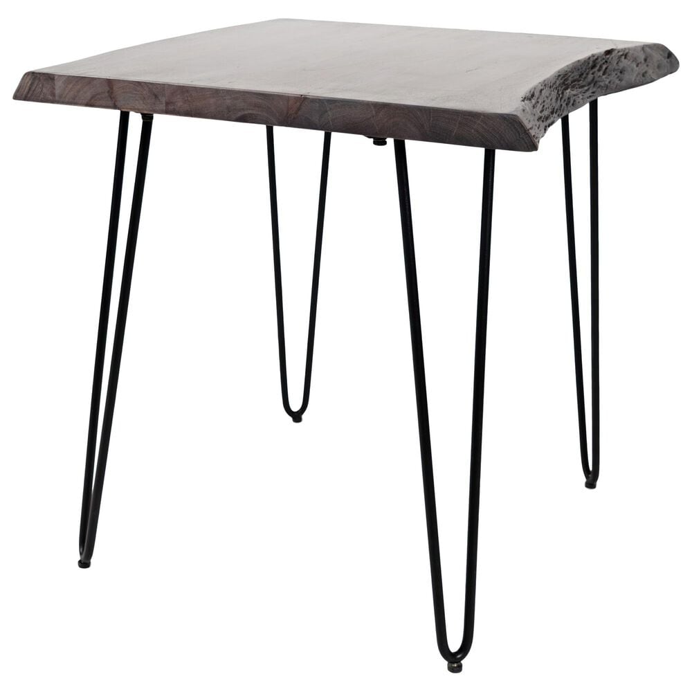 Waltham Nature&#39;s Edge End Table in Brushed Grey, , large