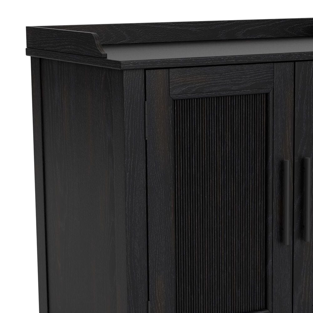 Riverside Furniture Calhoun Bachelors Chest in Ebony Whiskey Oak, , large
