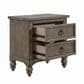 Belle Furnishings Americana Farmhouse 4 Piece Queen Sleigh Bedroom Set in Dusty Taupe and Black, , large