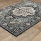 Oriental Weavers Eliana Navy and Blue 3"3" x 5" Area Rug, , large