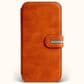 Bluebonnet Cases Executive Leather Wallet Case Folio for iPhone 16 Pro Max in Tuscan Tan, , large