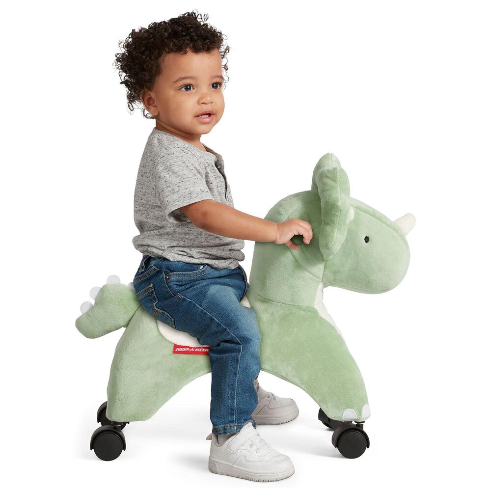 Radio Flyer Dash The Rolling Dinosaur Ride-On in Green, , large