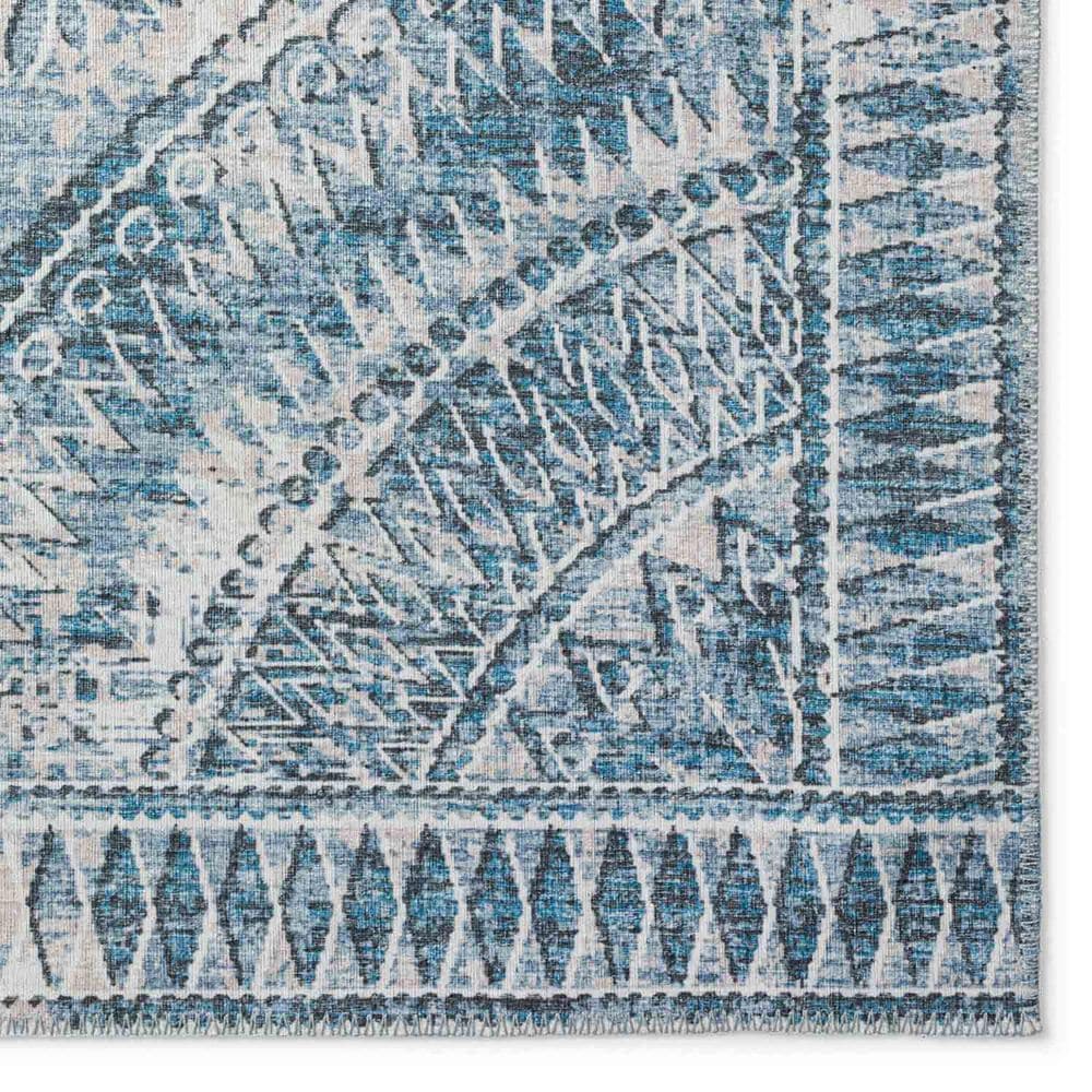 Dalyn Rug Company Sedona 2&#39;3&quot; x 10&#39; Indigo Indoor/Outdoor Performance Runner, , large