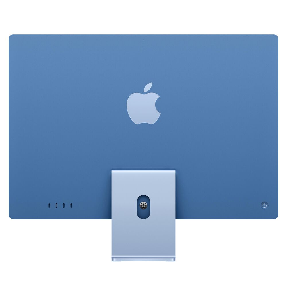 Apple 24-Inch iMac with Retina 4.5K display: Apple M4 Chip with 10-core CPU and 10-core GPU 24GB Unified Memory, 512GB SSD in Blue &#40;Latest Model&#41;, , large