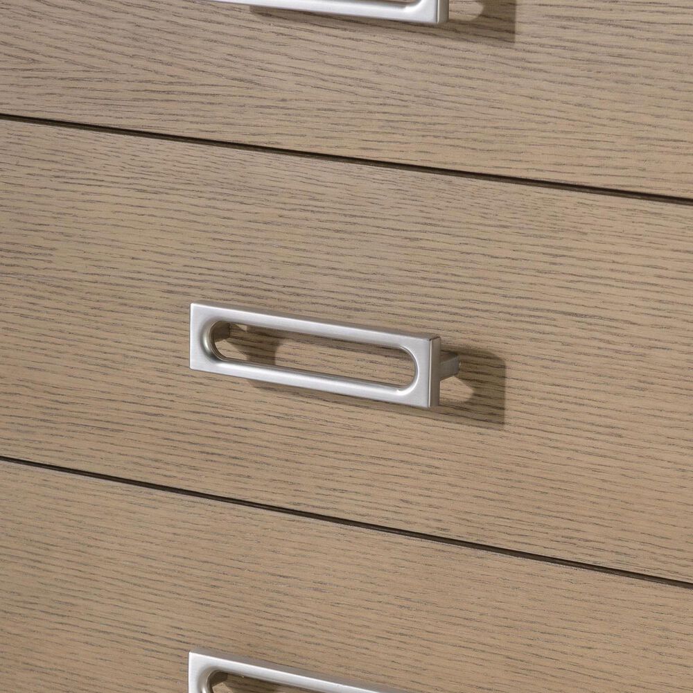 Archbold Furniture Archbold 2 West 6 Drawer Dresser and Mirror in Oat, , large