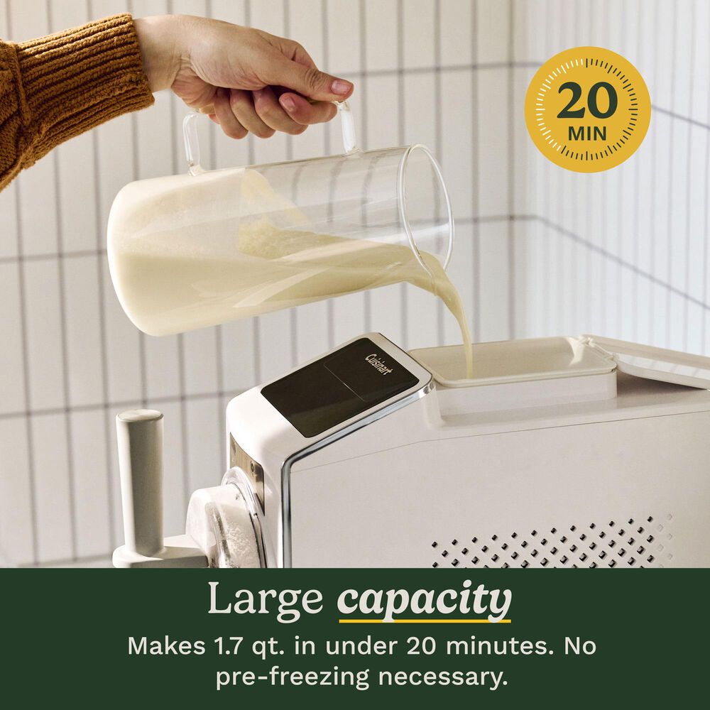 Cuisinart 6-in-1 Slushy and Soft-Serve Maker in White, , large