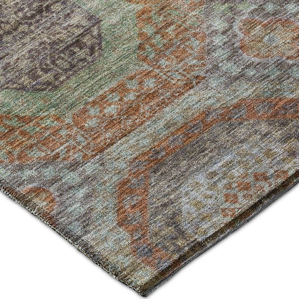 Dalyn Rug Company Karaj KJ6 2&#39;3&quot; x 7&#39;6&quot; Paprika Indoor/Outdoor Runner, , large
