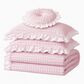 Hampton Park Rowena 4-Piece Full/Queen Comforter Set in Pink, , large