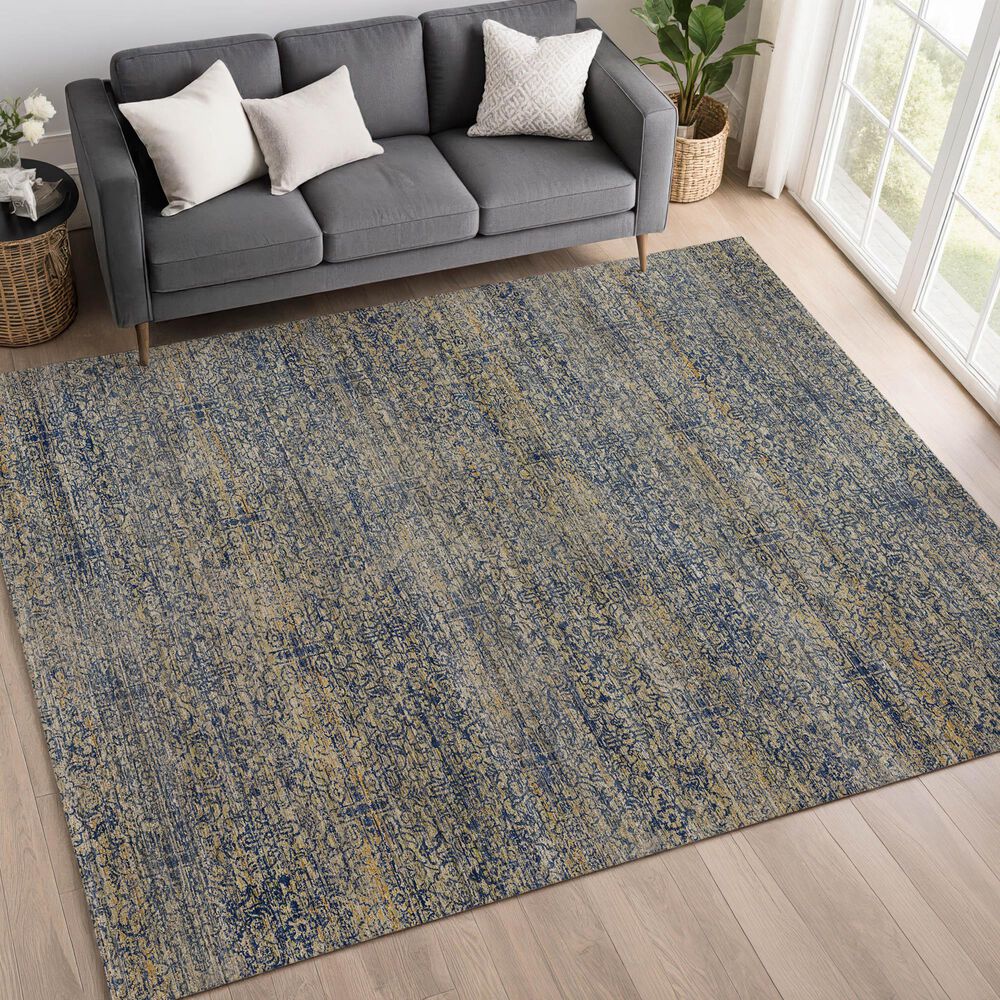 Dalyn Rug Company Vico VC9 Navy 10' x 14' Area Rug, , large