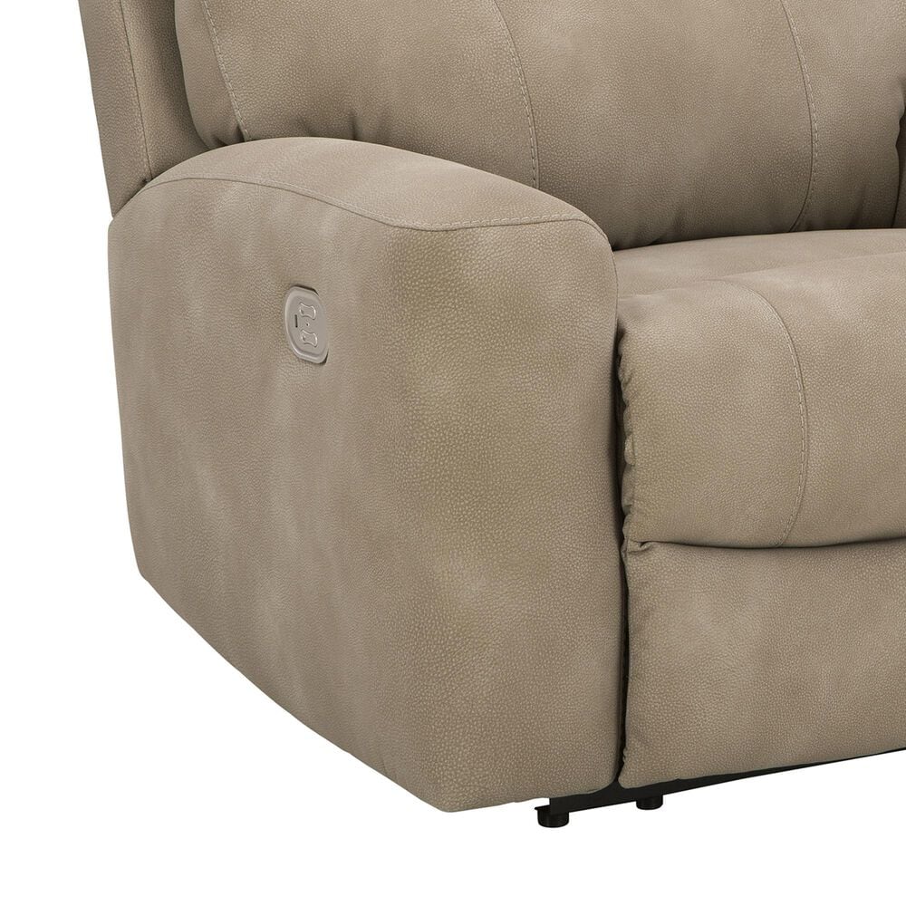 Ashley Next-Gen Durapella Power Recliner in Sand, , large