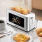 HOMLUX 4-Slice Extra Wide Entrance Toaster in Silver, , large