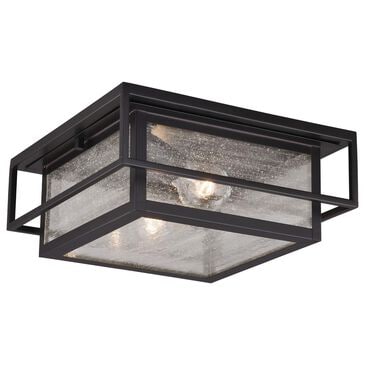 Vaxcel Hyde Park 1-Light Outdoor Flush Mount in Espresso Bronze, , large