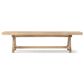 Jennifer Taylor Home Hawthorne 72" Dining Bench in Heritage Light Natural Brown, , large