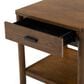 Safavieh Jaylessa 1-Drawer End Table in Medium Oak, , large