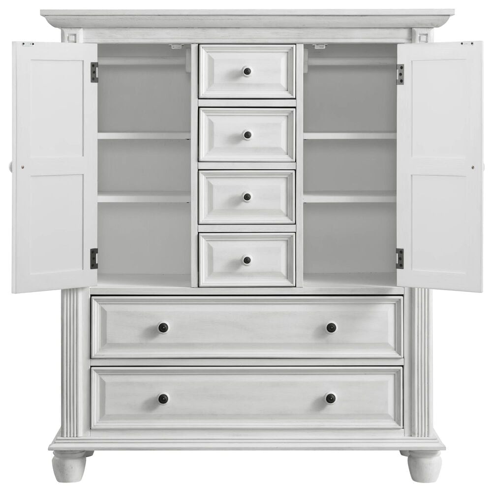 Oxford Baby London Lane 6-Drawer Chifferobe in Vintage White, , large