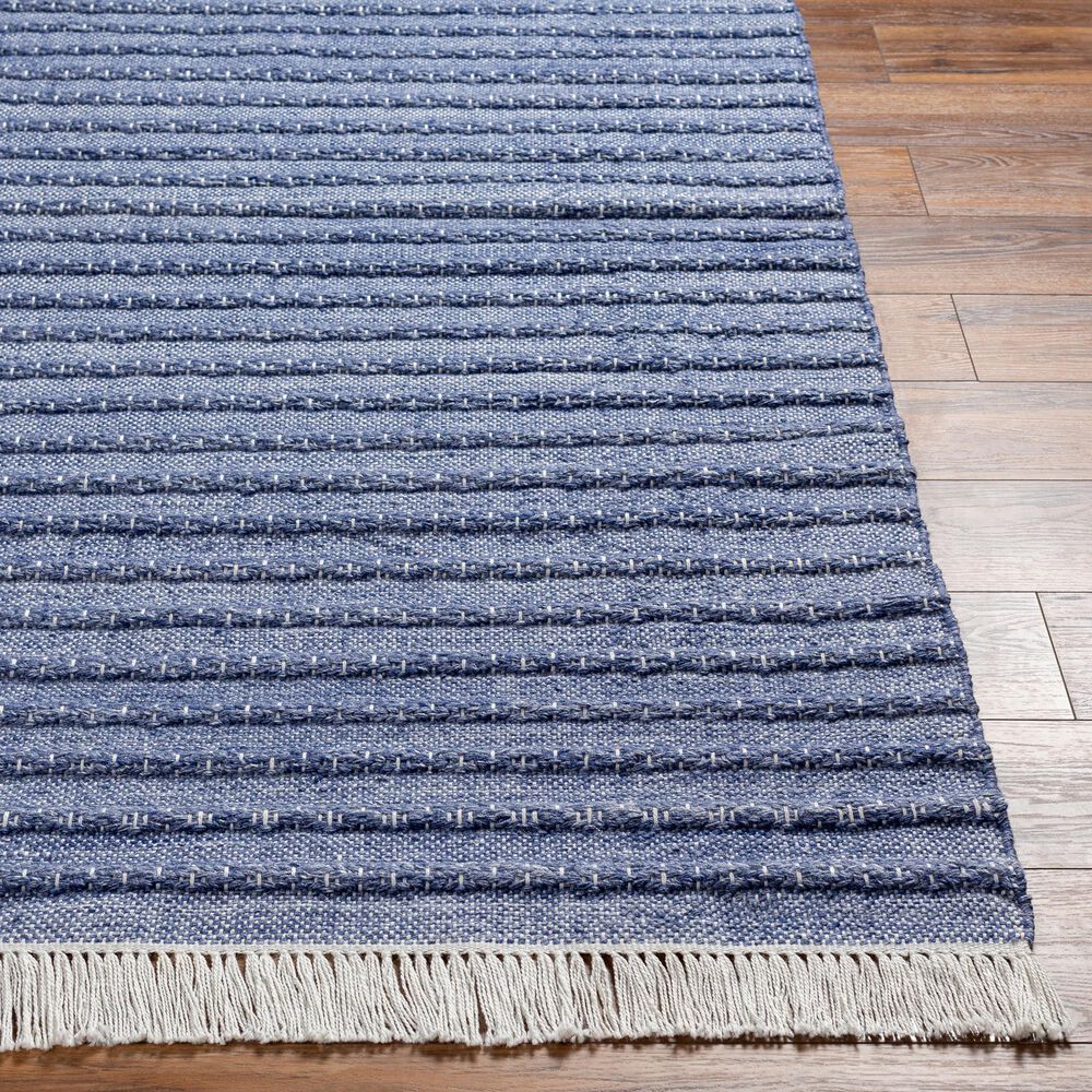 Surya Azalea 2&#39; x 3&#39; Blue, Denim, Ivory and White Area Rug, , large