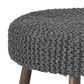 Ashley Jassmyn Oversized Accent Ottoman in Charcoal, , large