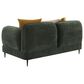 Coaster Jade Stationary Loveseat in Green, , large