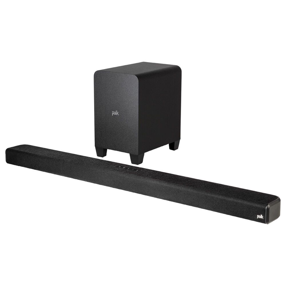 Polk Audio Signa S4 Sound Bar and Wireless Subwoofer in Black, , large