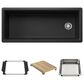 Blanco Inteos 45" Undermount Single Bowl Kitchen Sink in Anthracite, , large