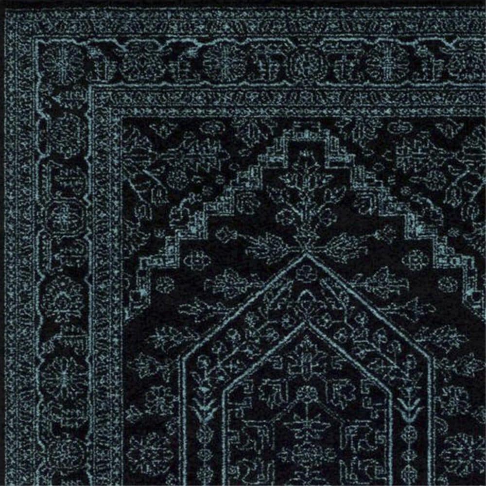 Safavieh Adirondack ADR108K 6&#39; x 9&#39; Black and Teal Area Rug, , large