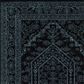 Safavieh Adirondack ADR108K 6" x 9" Black and Teal Area Rug, , large
