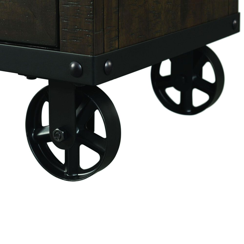 Mayberry Hill Colorado 2-Drawer Server in Charcoal and Black, , large