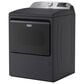 Maytag 7.4 Cu. Ft. Smart Front Load Electric Dryer with Extra Power in Midnight Steel, , large