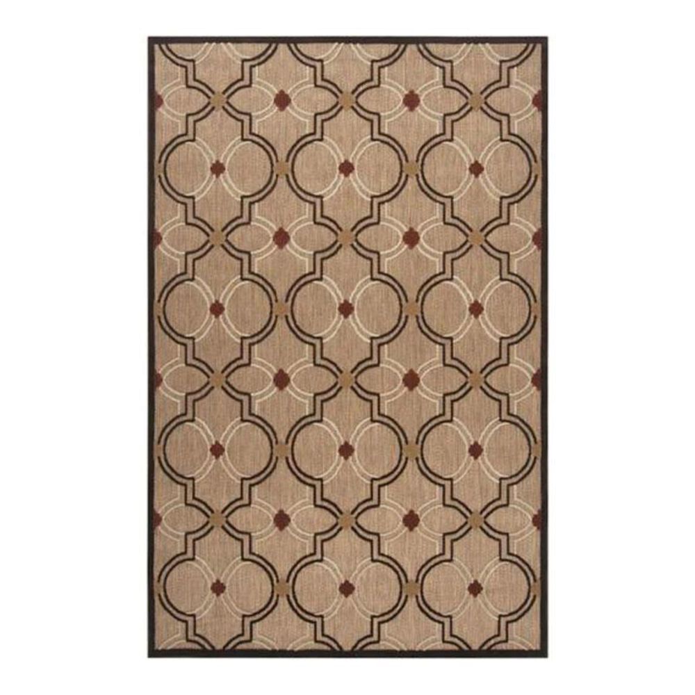 Surya Portera PRT-1049 5" x 7"6" Khaki/Brown/Wheat Area Rug, , large