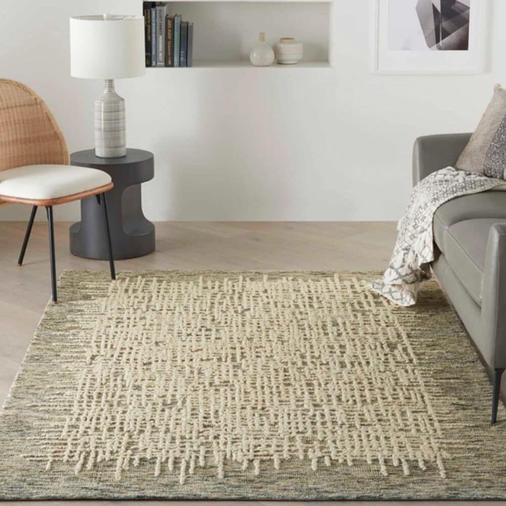 Nourison Colorado 8&#39;3&quot; x 11&#39;6&quot; Indigo and Ivory Area Rug, , large