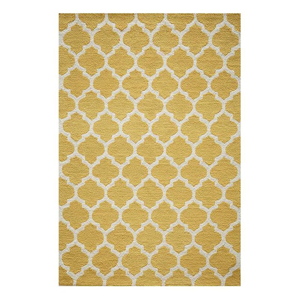 Momeni Geo GEO-04 2'3" x 7'6" Yellow Runner, , large