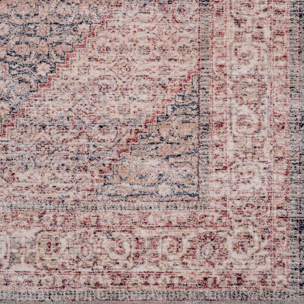 Capel Avery Tabriz 3402RS03110506560 3&#39; 11&quot; x 5&#39; 6&quot; Merlot  Area Rug, , large