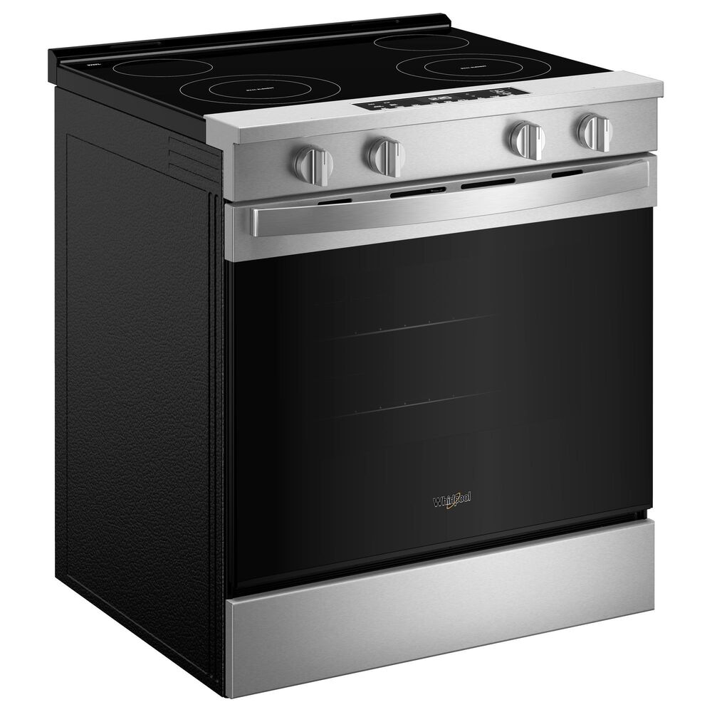 Whirlpool 5.3 Cu. Ft. Slide-in Electric Range in Stainless Steel, , large