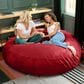 Jaxx 6" Cocoon Large Bean Bag Chair in Cinnabar, , large