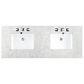 James Martin Vanities Lorelai 60" Double Vanity in Whitewashed Oak with 3 cm Eternal Jasmine Pearl Quartz Top, , large