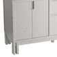 Kohler Solive 60" Double Bathroom Vanity in Gossamer White with 2 cm White Quartz Top and Rectangular Sinks, , large