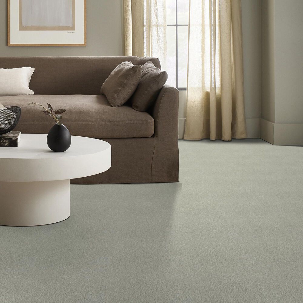 Shaw Tonal Comfort Blue Carpet in Willow Tree, , large