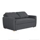 Serta Galloway Convertible Sofa in Charcoal, , large