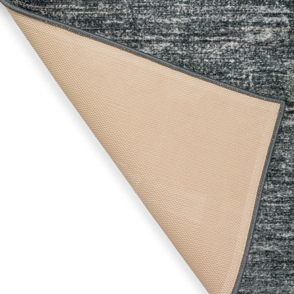 Dalyn Rug Company Ciara 2&#39;6&quot; x 12&#39; Charcoal Indoor/Outdoor Runner, , large
